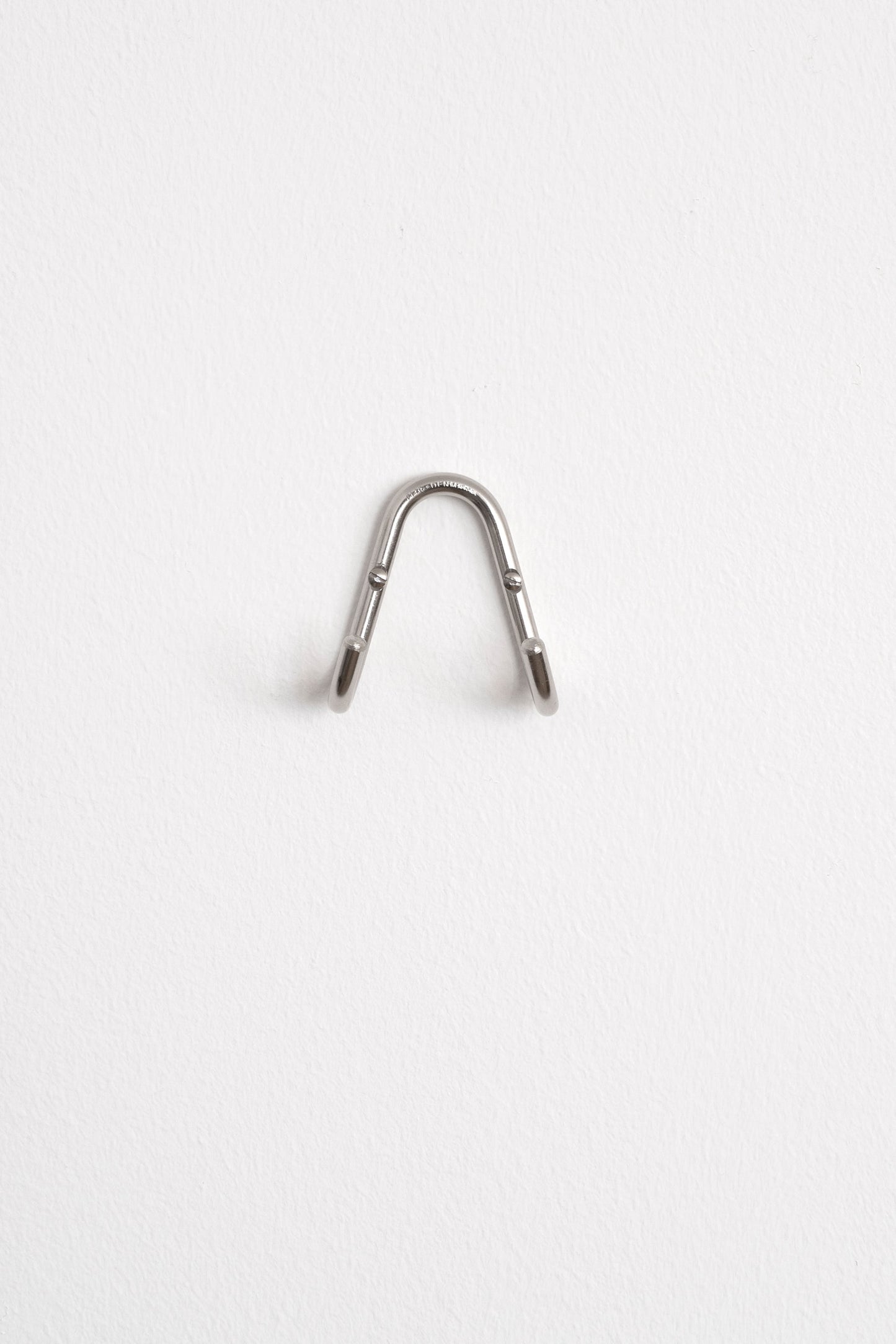 Messingknage, rusfri stål dobbelt krog i stål, EHR knage, todelt forniklet messingknage, bukket messingknage - brass hook - steel hook - double hook in brass - simple brass hook