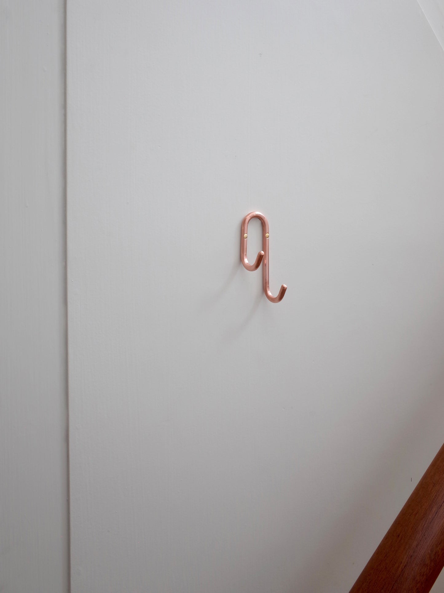 Asymmetrisk knage, massiv kobber