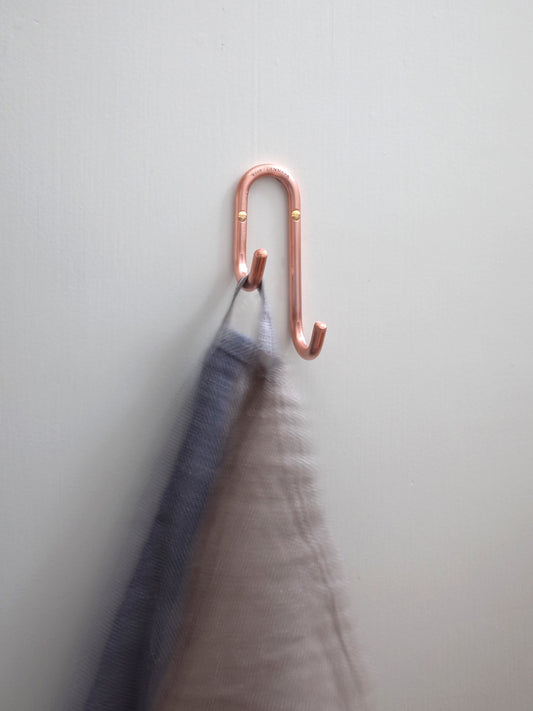 Asymmetrisk knage, massiv kobber